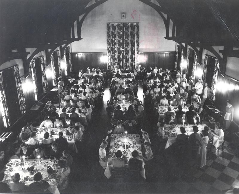 Bemis dining hall in 1955 <span class="cc-gallery-credit"></span>
